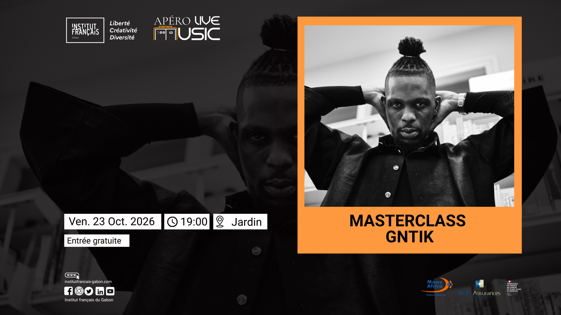 Apéro Live Music : Masterclass – GNTIK