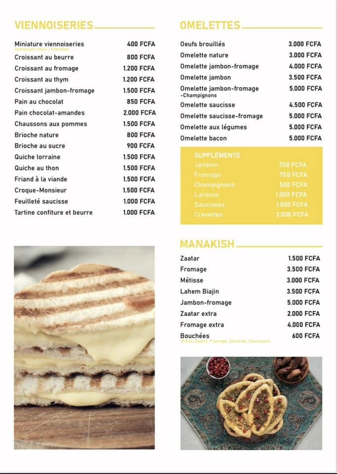 MENU — page 3