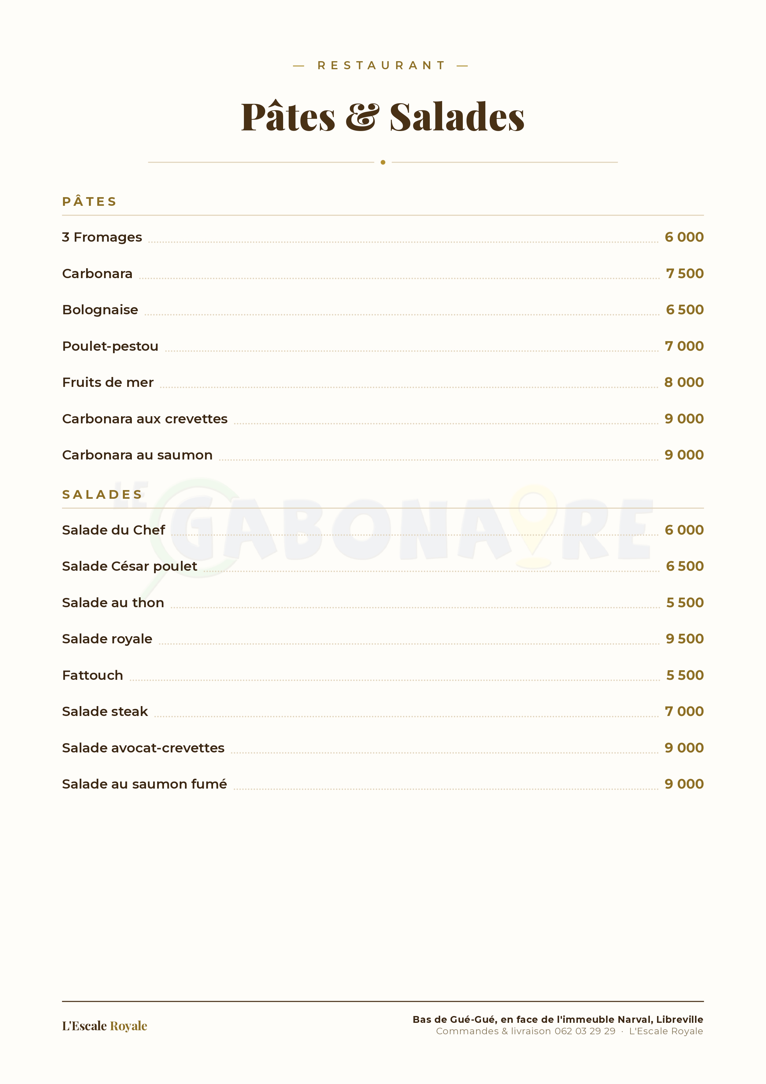 MENU — page 7