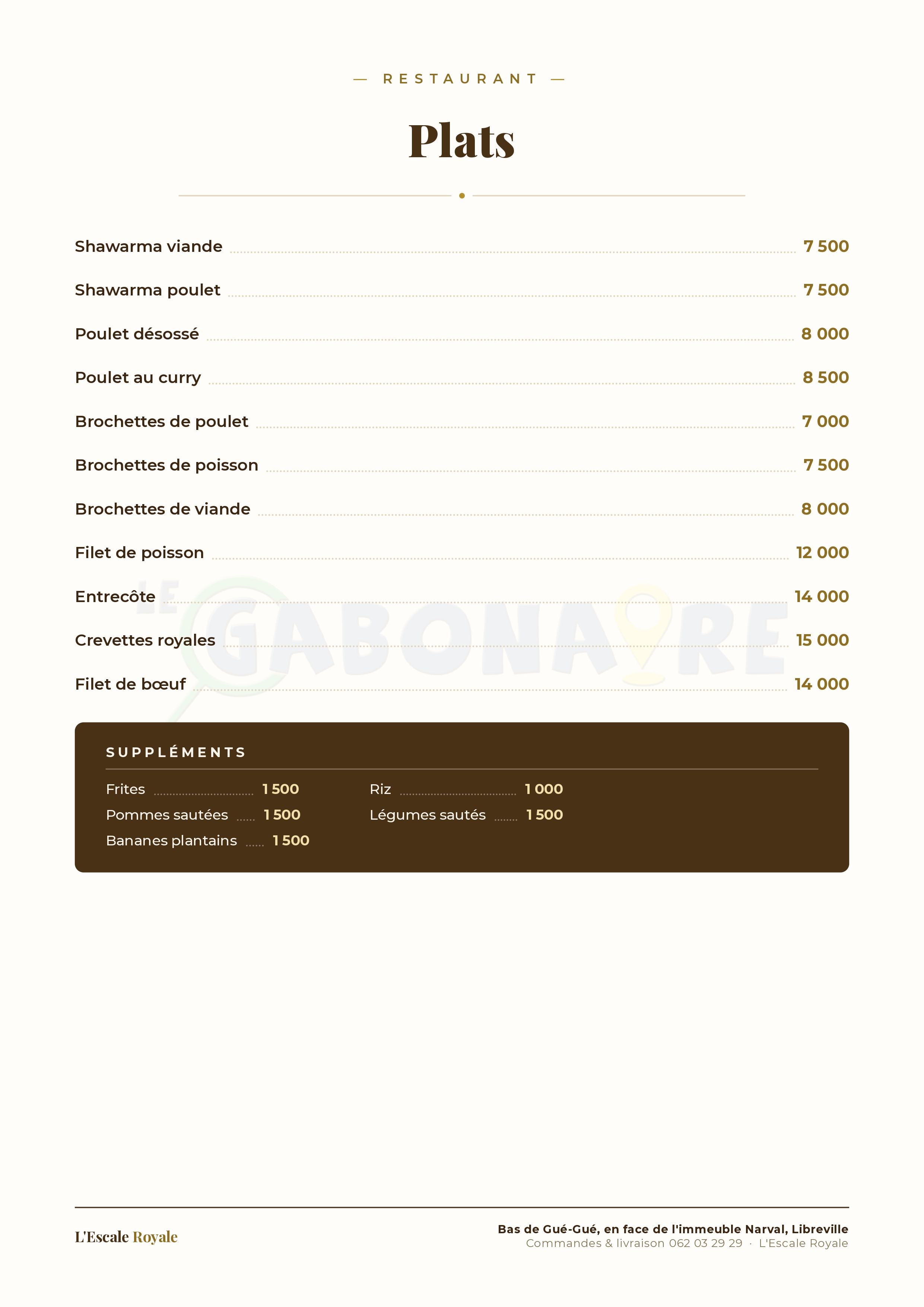 MENU — page 8